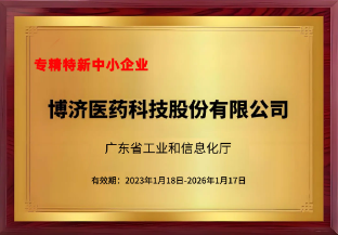 广东省专精特新中小企业
